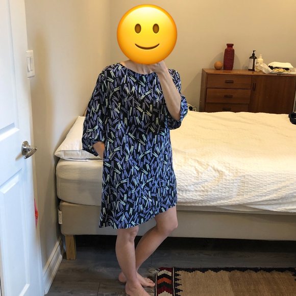 *RARE* Karen Walker silk dress - Picture 4 of 7